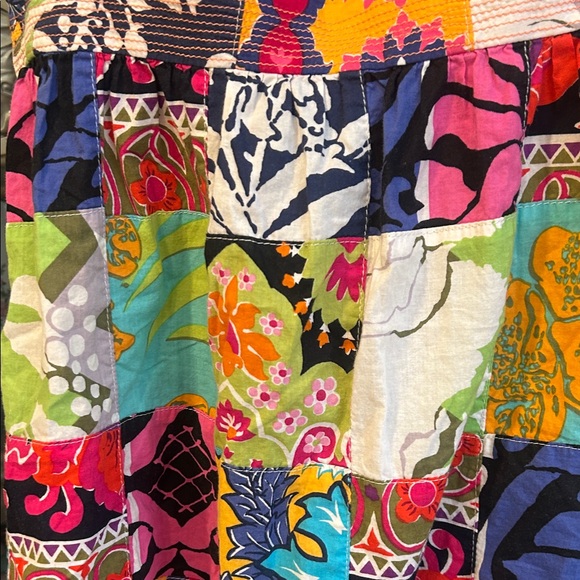 J. Crew vintage HTF Multicolor Patchwork Tank Top - Picture 3 of 8